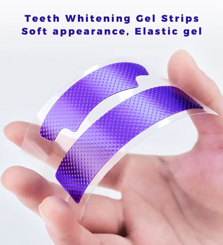 V34 Purple Whitening Strips for Instantly Whiter Teeth